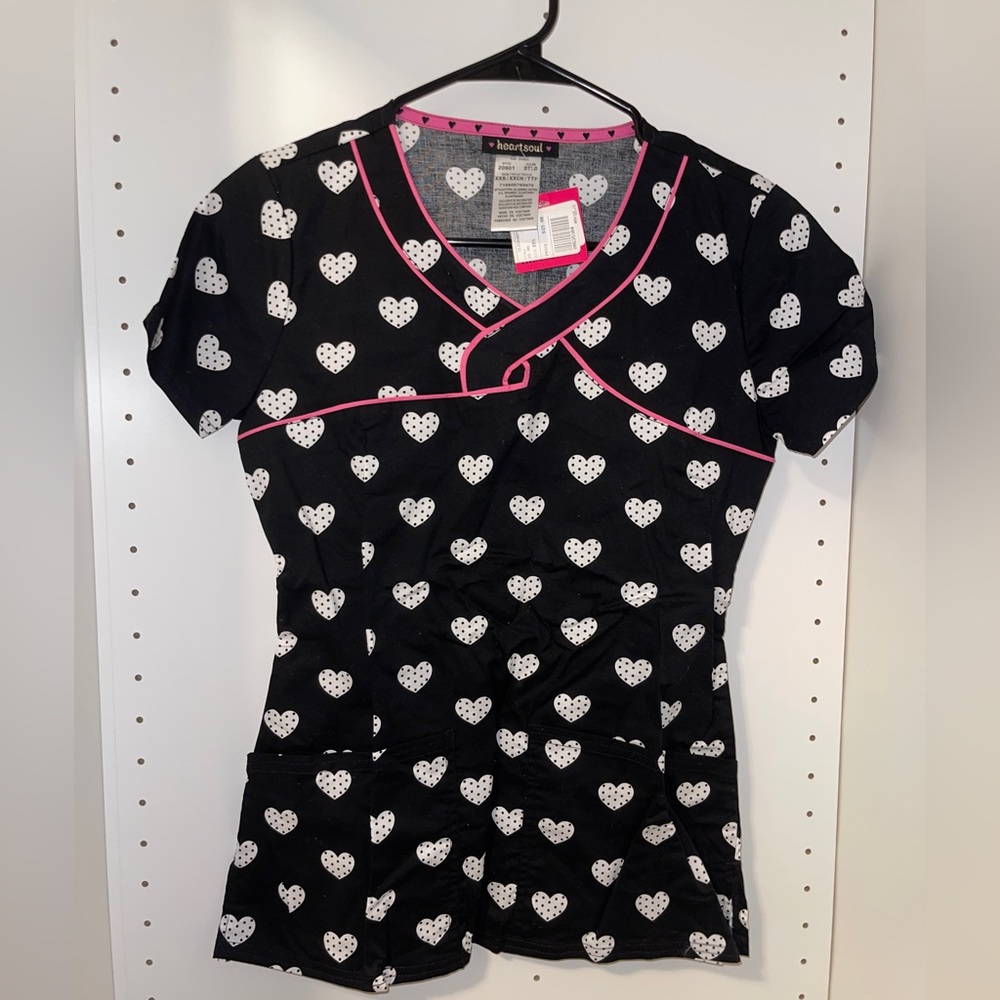 Scrub top valentine’s edition